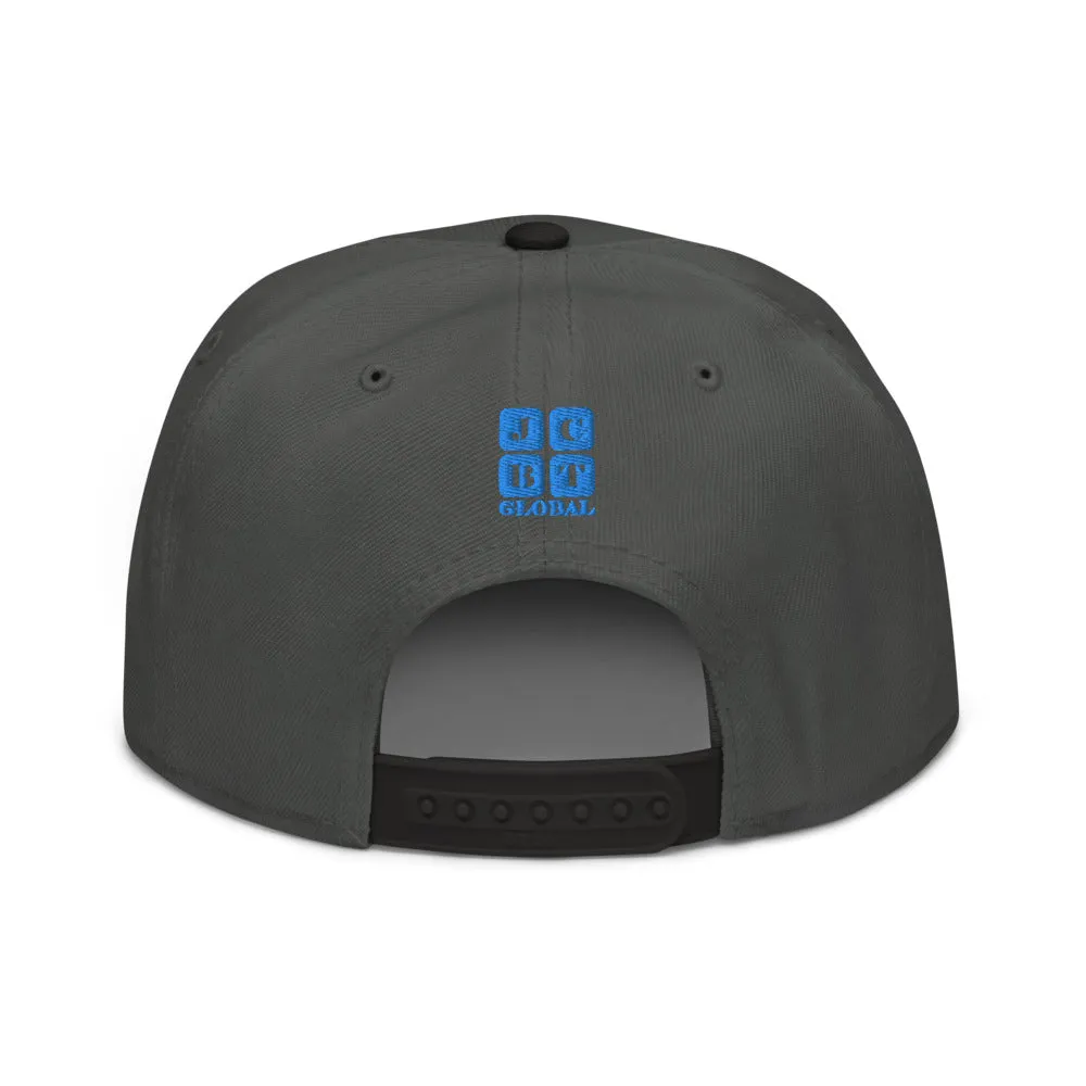 Snapback Hat "1052-0061 I'm All In (Blue Logo)"
