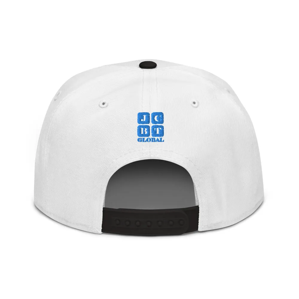 Snapback Hat "1052-0061 I'm All In (Blue Logo)"