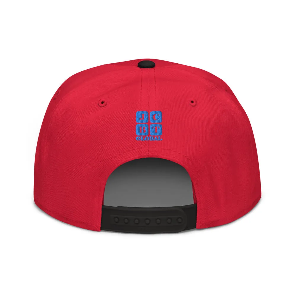 Snapback Hat "1052-0061 I'm All In (Blue Logo)"