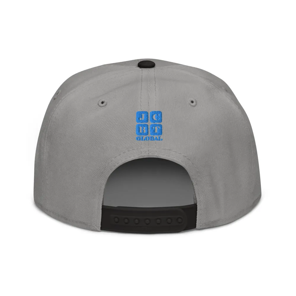 Snapback Hat "1052-0061 I'm All In (Blue Logo)"