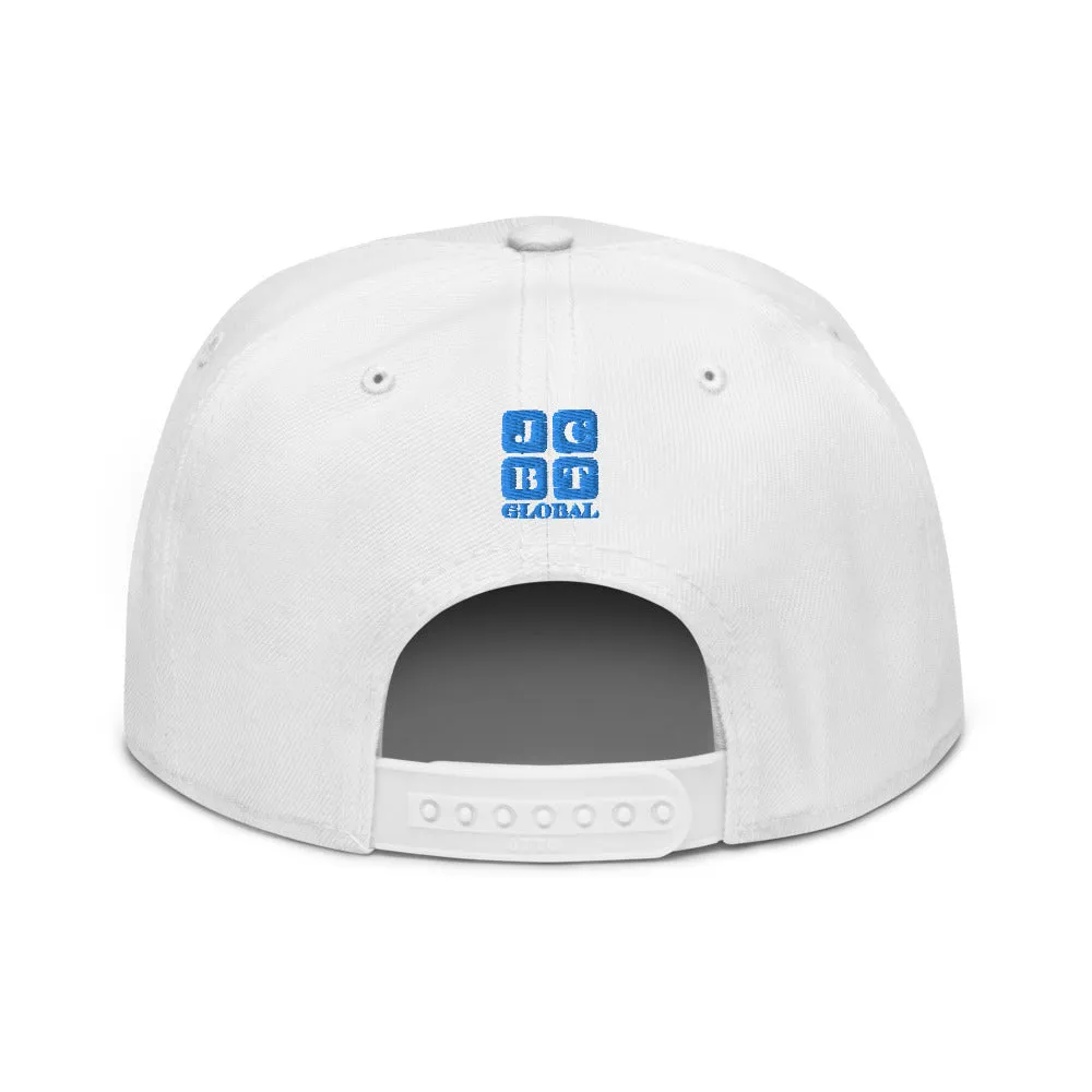 Snapback Hat "1052-0061 I'm All In (Blue Logo)"
