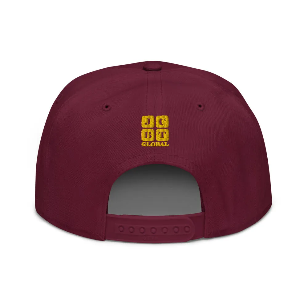 Snapback Hat "2052-0101 Believe In The Unseen (Yellow Logo)"