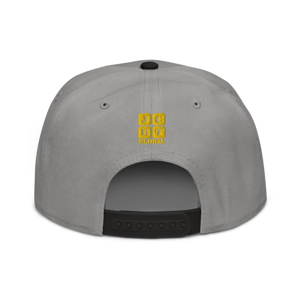 Snapback Hat "2052-0101 Believe In The Unseen (Yellow Logo)"