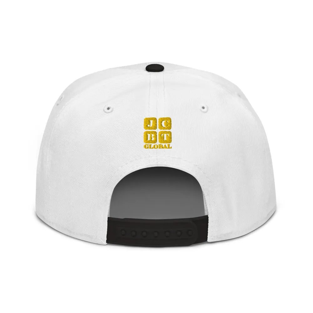 Snapback Hat "2052-0101 Believe In The Unseen (Yellow Logo)"