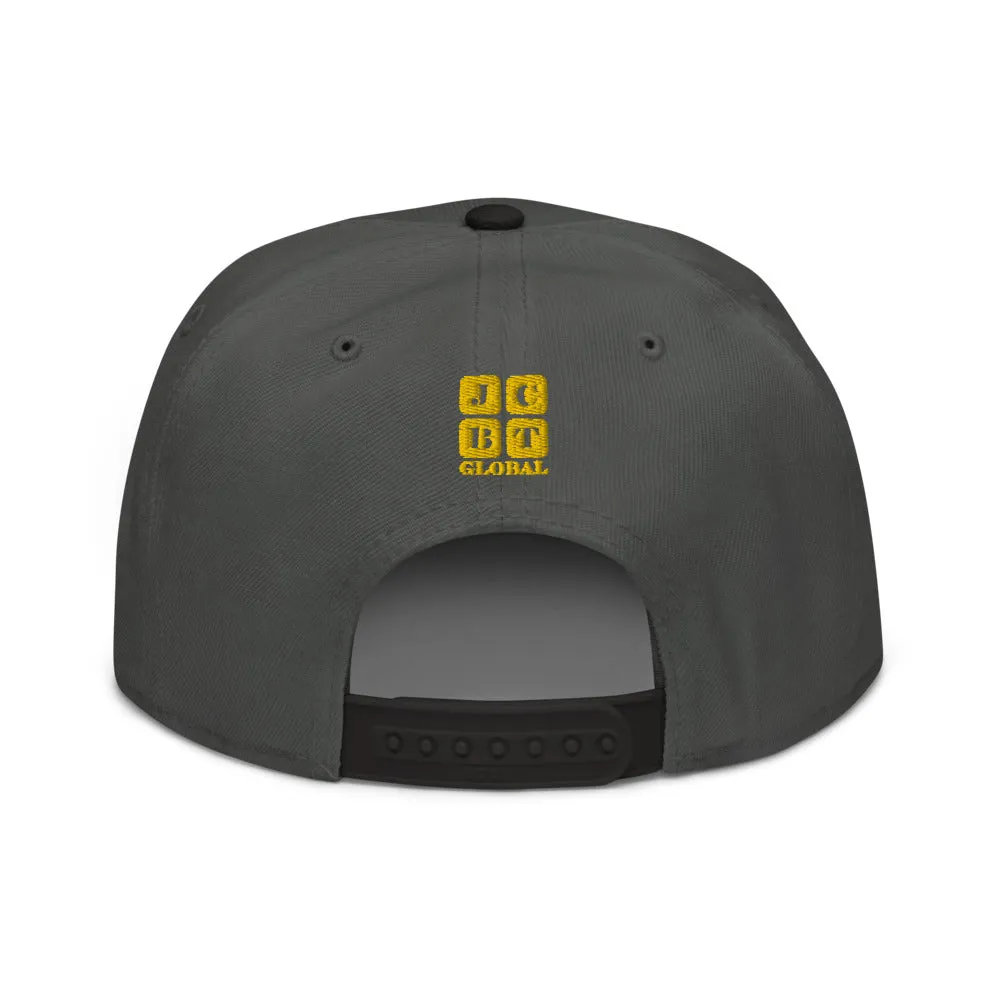 Snapback Hat "2052-0101 Believe In The Unseen (Yellow Logo)"