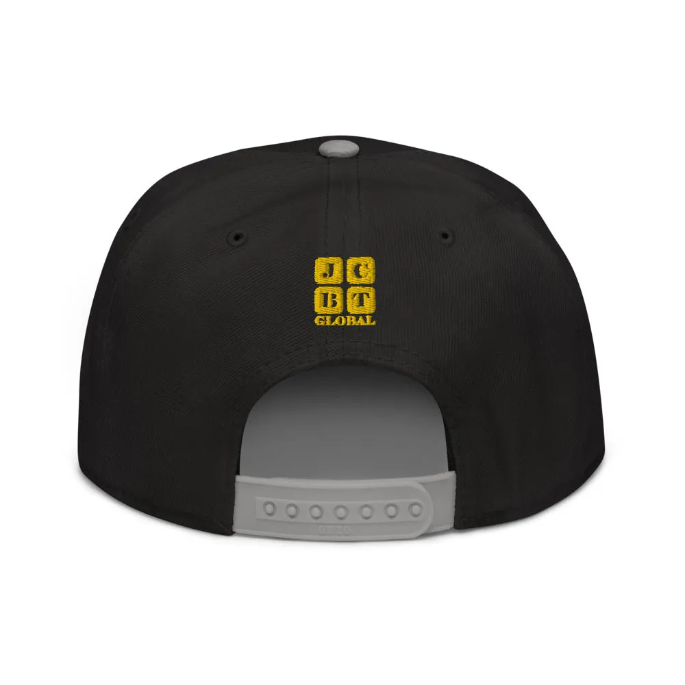 Snapback Hat "2052-0101 Believe In The Unseen (Yellow Logo)"