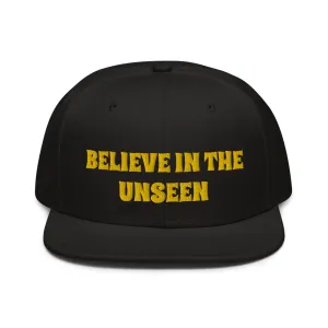 Snapback Hat "2052-0101 Believe In The Unseen (Yellow Logo)"