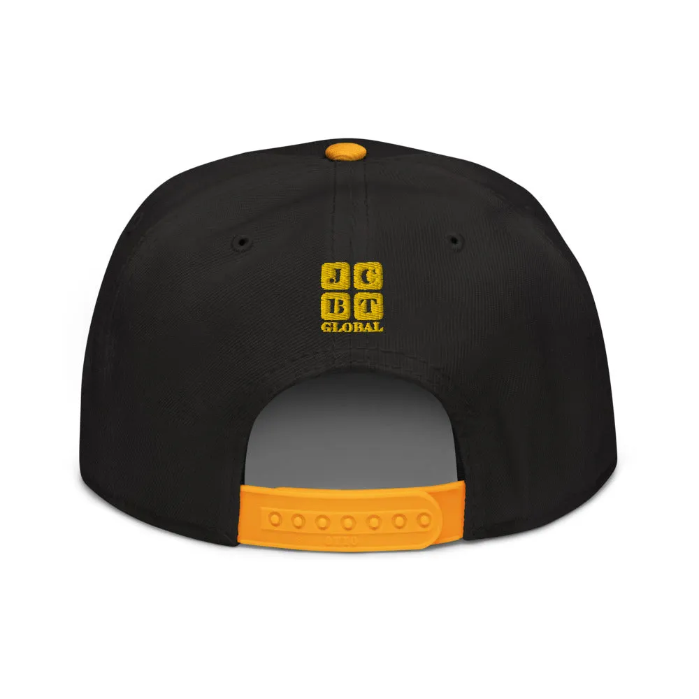 Snapback Hat "2052-0101 Believe In The Unseen (Yellow Logo)"