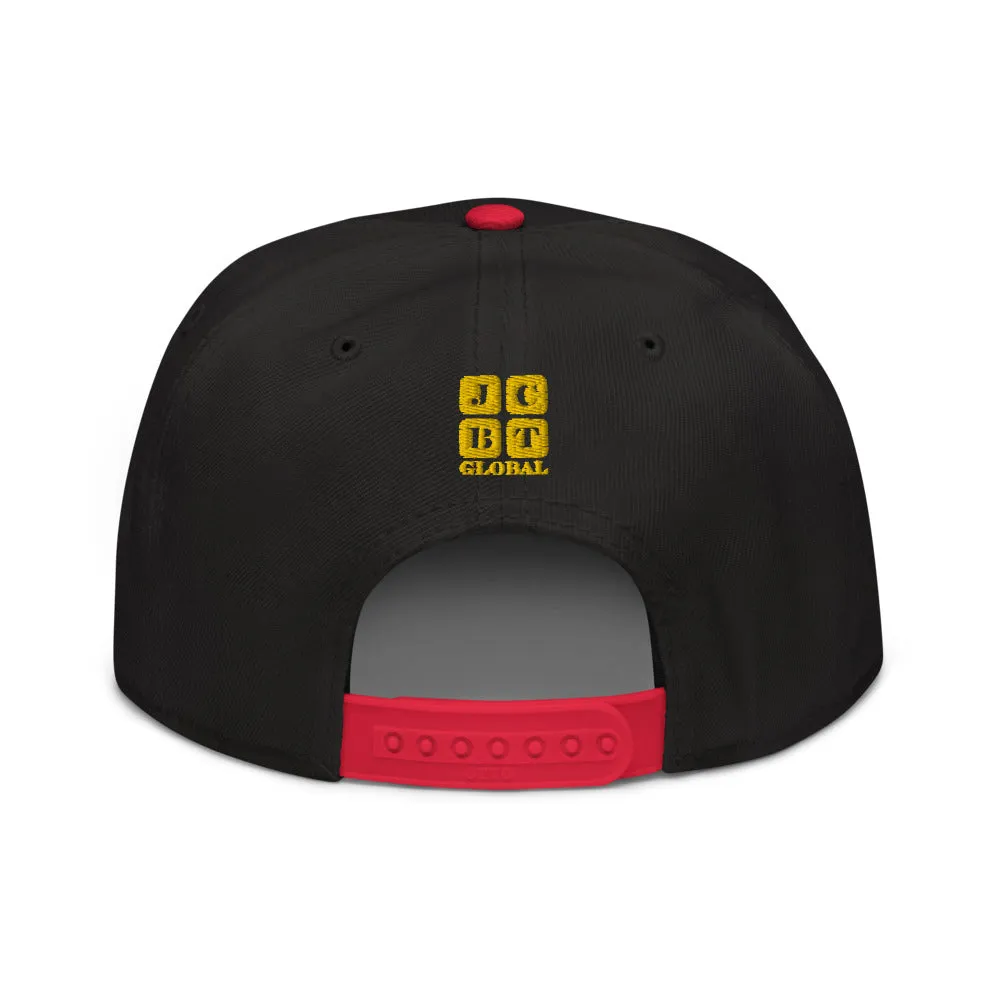 Snapback Hat "2052-0101 Believe In The Unseen (Yellow Logo)"