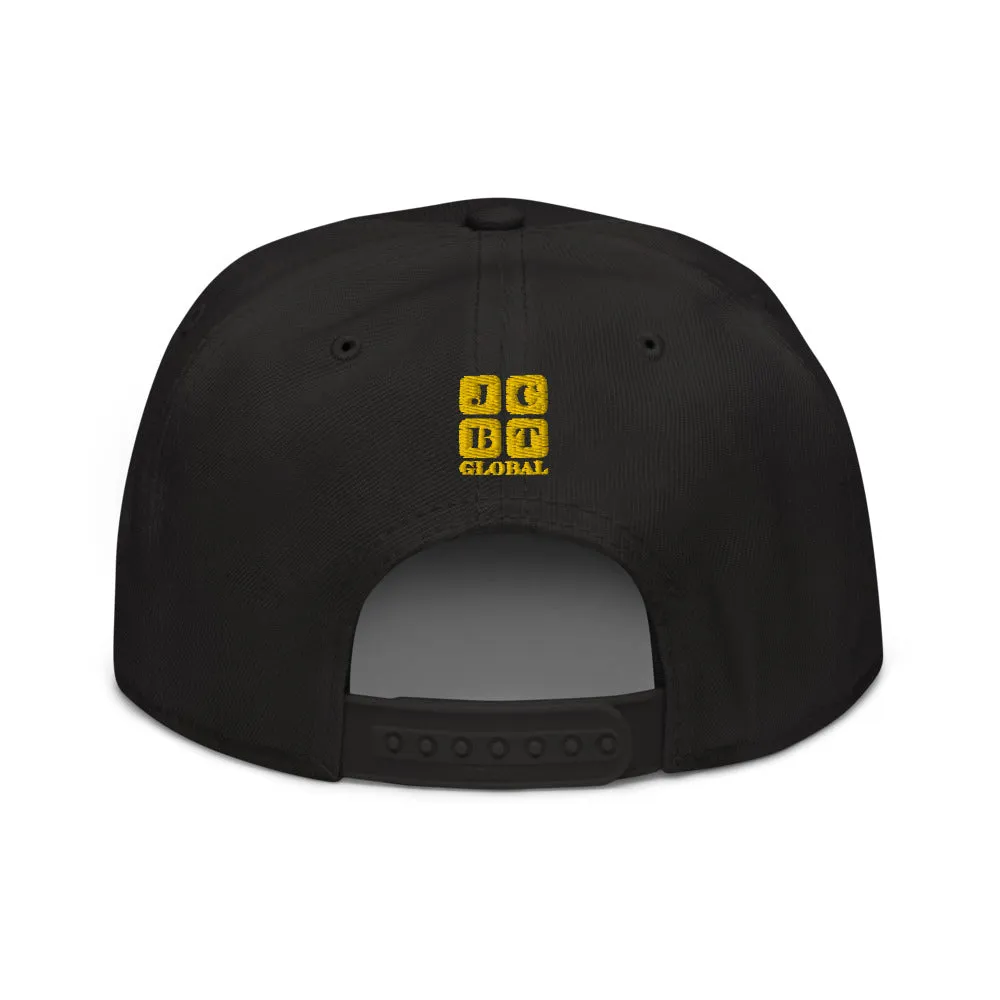 Snapback Hat "2052-0101 Believe In The Unseen (Yellow Logo)"