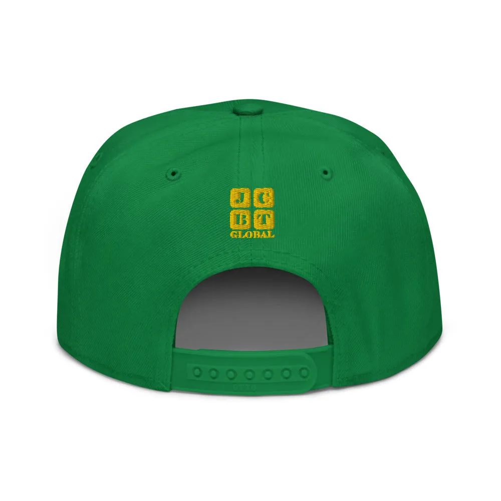 Snapback Hat "2052-0101 Believe In The Unseen (Yellow Logo)"