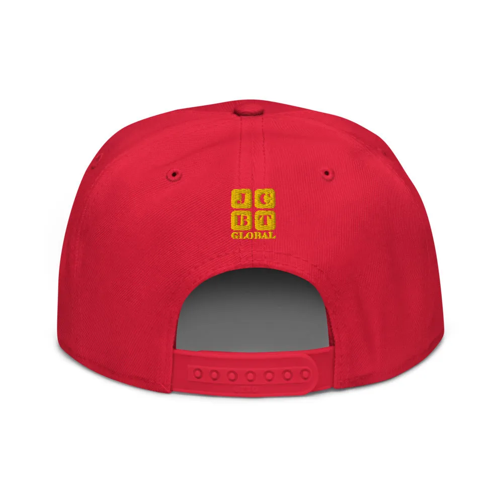 Snapback Hat "2052-0101 Believe In The Unseen (Yellow Logo)"