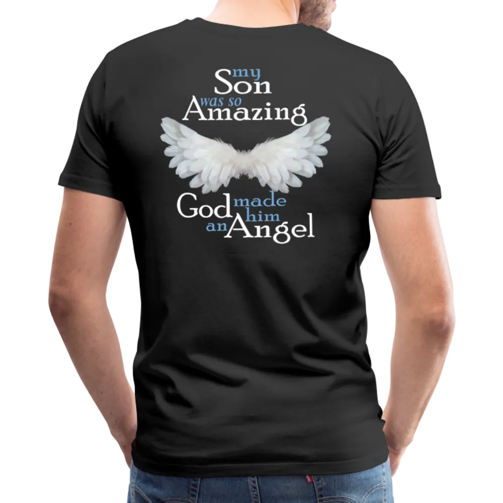 Son Amazing Angel Men's Premium T-Shirt (CK1399)