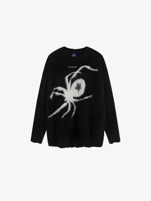 SPIDER GRAPHIC SWEATER