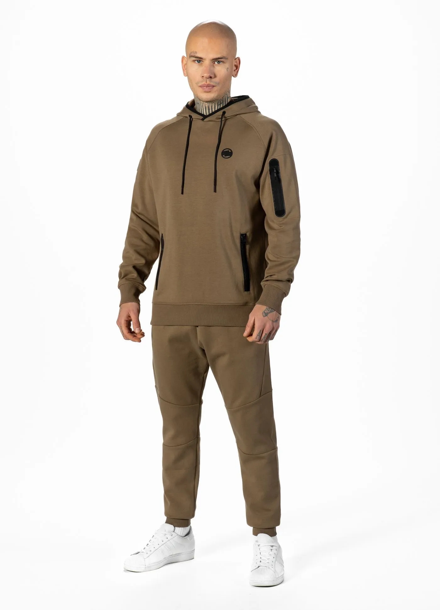 Stafford Hoodie - Coyote Brown