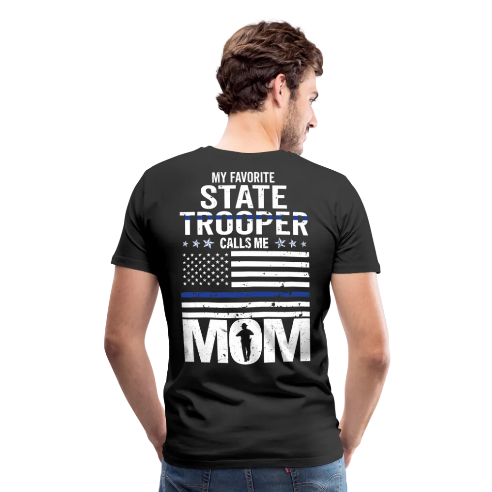 State Trooper Mom Men's Premium T-Shirt