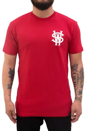 Stay Winning Original Logo Red/White Tee