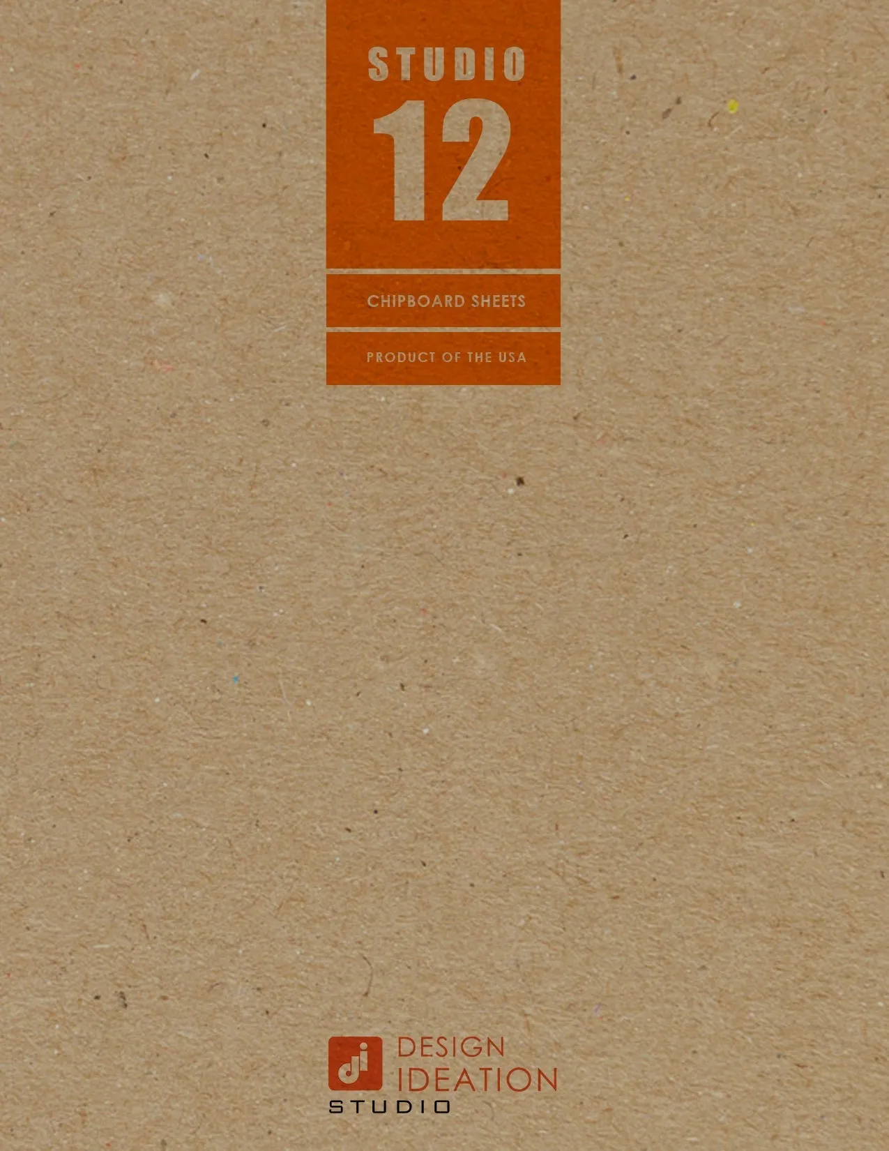 STUDIO 12 Chipboard Sheets. 8.5" x 11".  HEAVY .050”