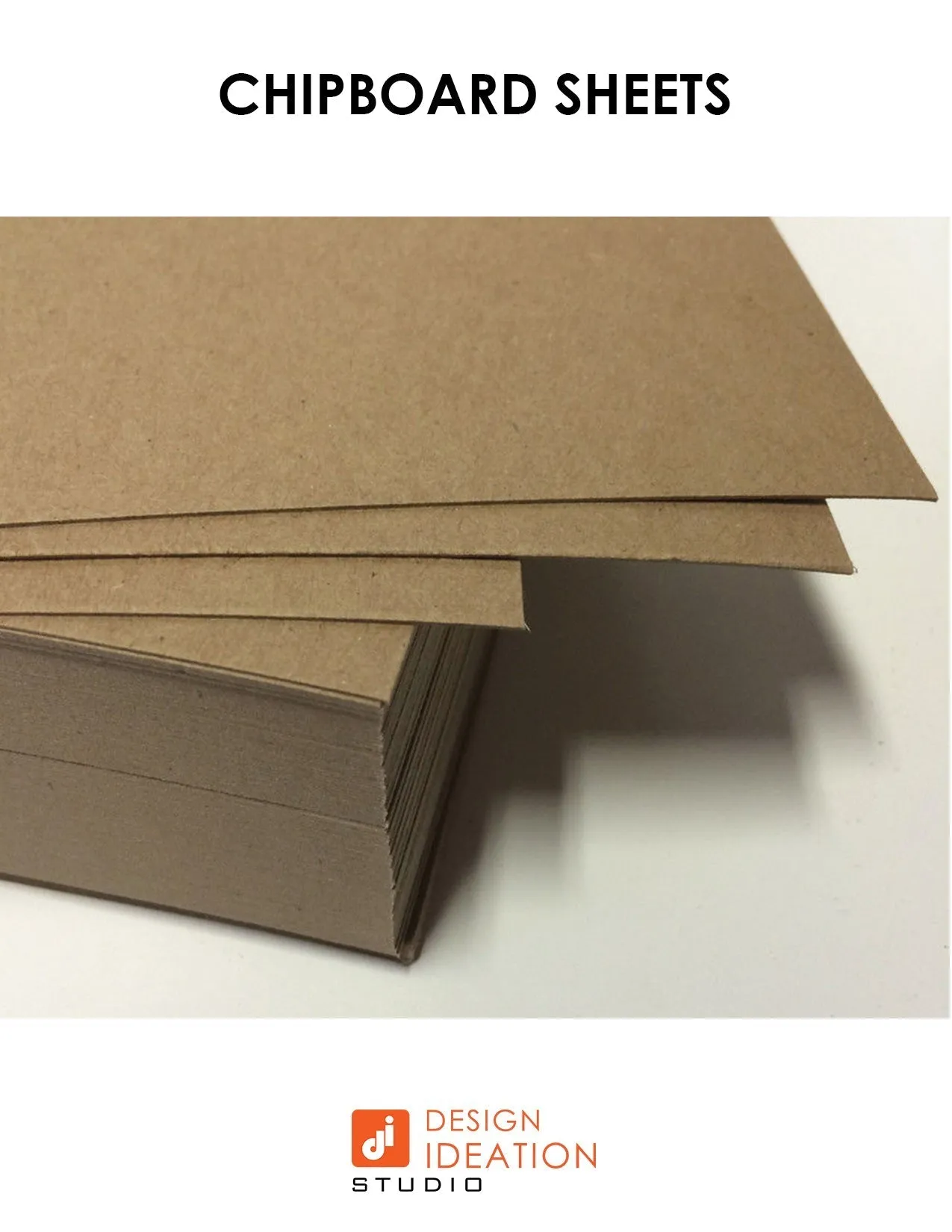 STUDIO 12 Chipboard Sheets. 8.5" x 11".  HEAVY .050”
