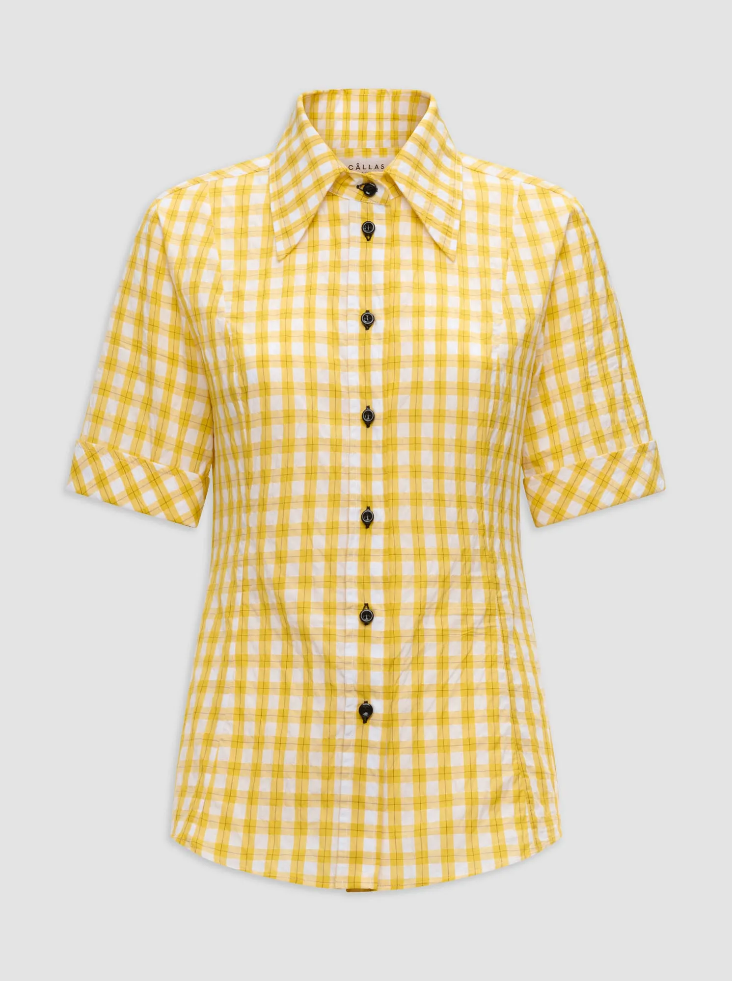 SUNNY Fitted shirt YELLOW