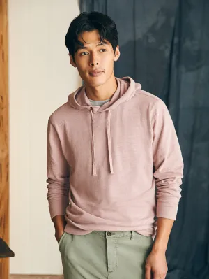 Sunwashed Slub Hoodie - Spring Quartz