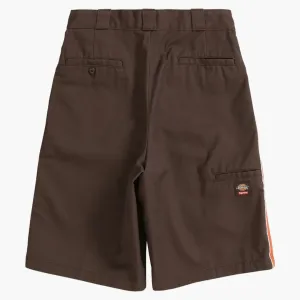 Supreme Dickies Stripe 13” Loose Fit Work Short Brown