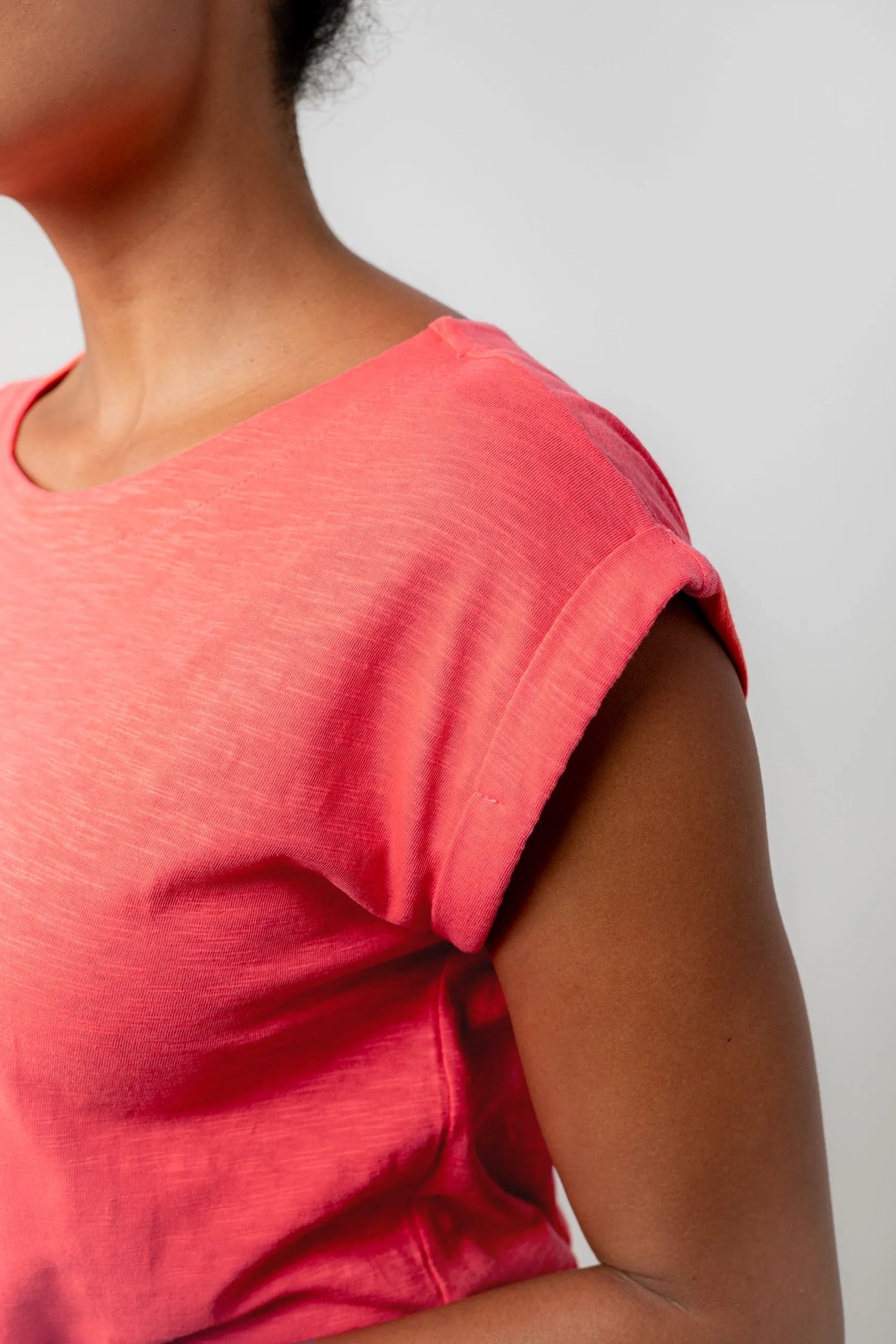 Sway Cerise Organic Cotton T-shirt