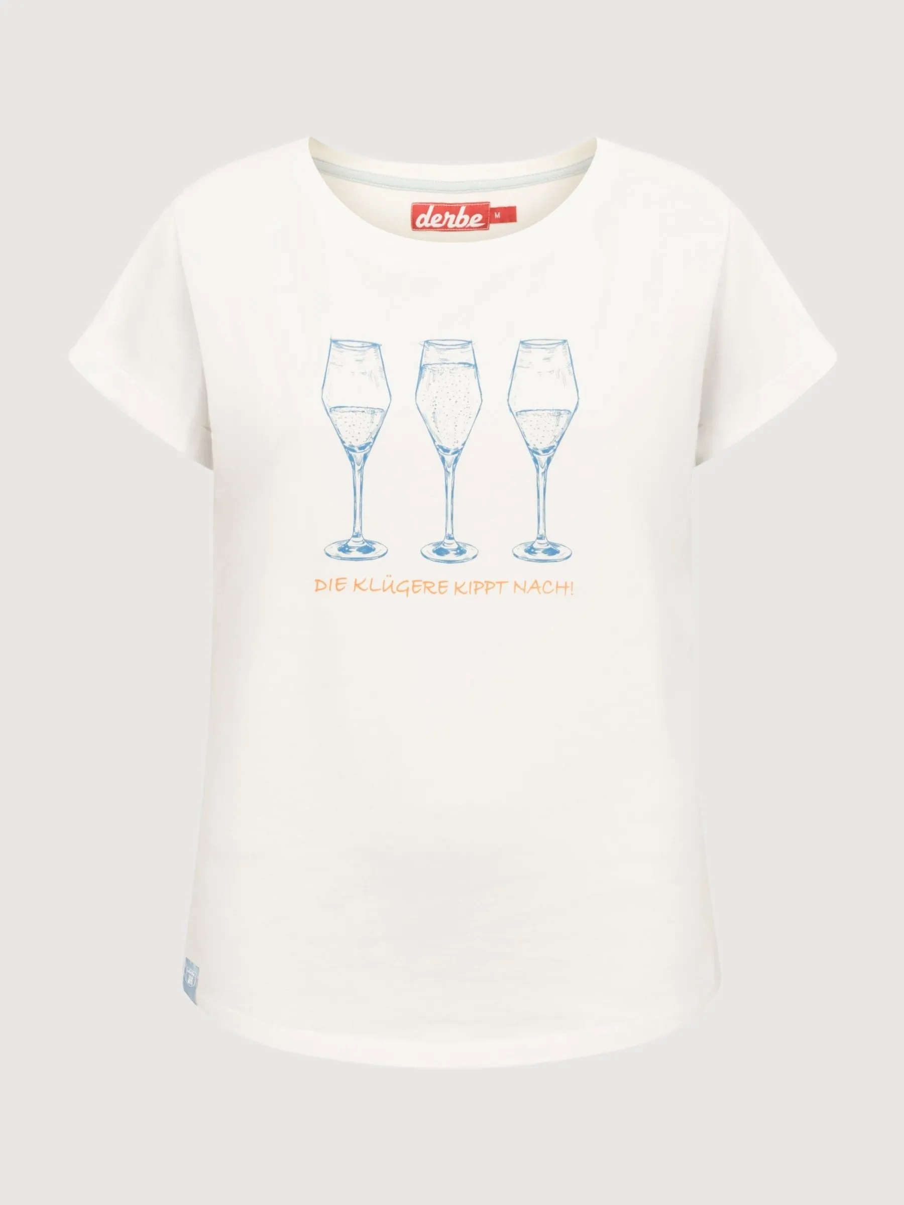T-Shirt Die Kluegere Off White | Derbe