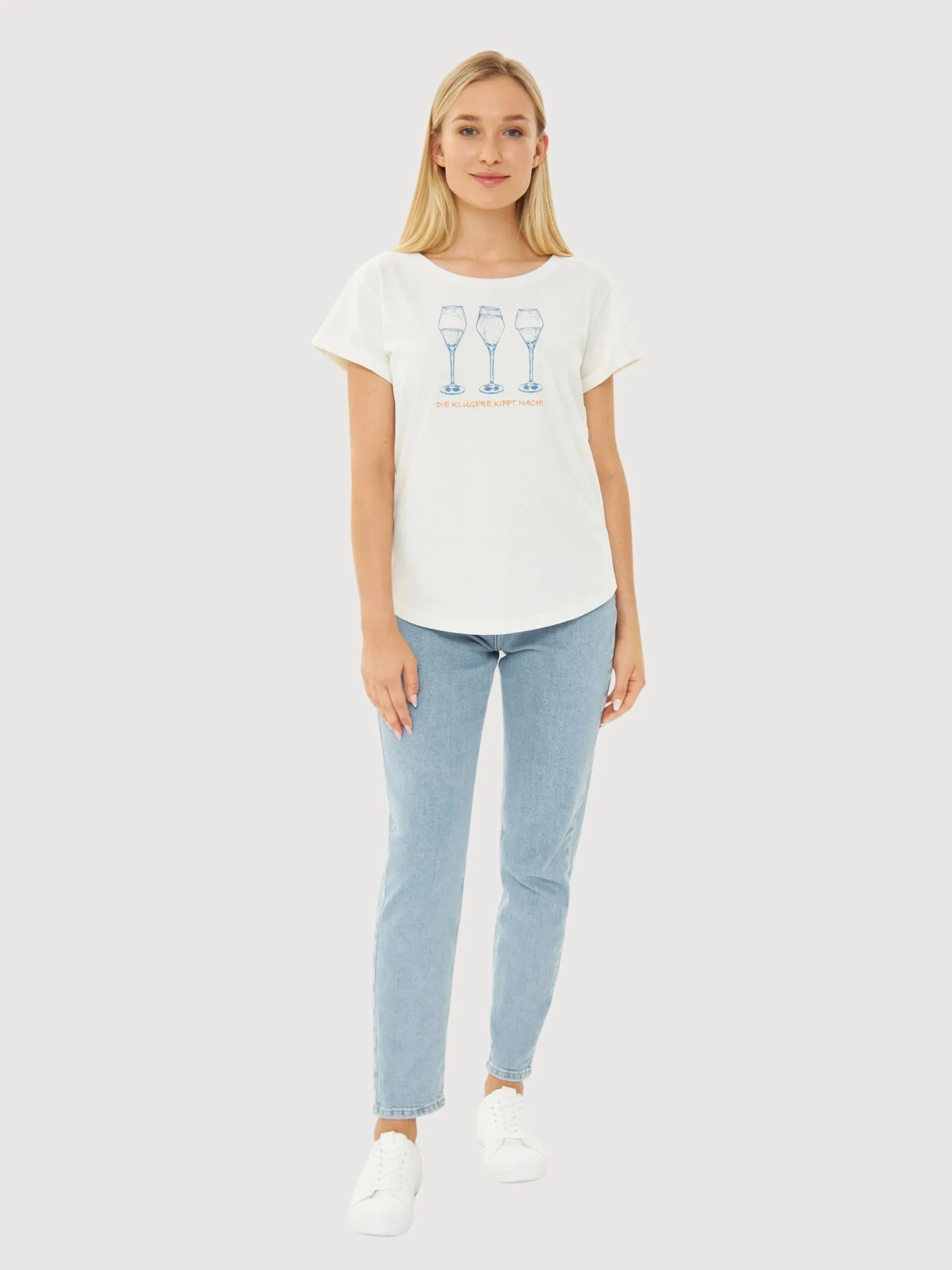T-Shirt Die Kluegere Off White | Derbe