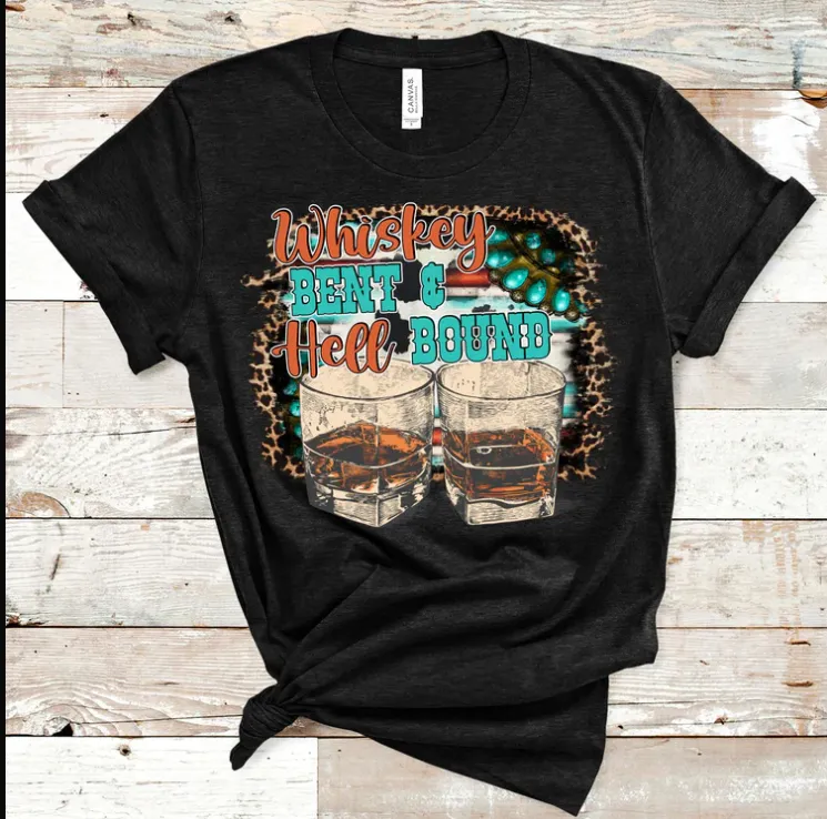 T-Shirt - Whiskey Bent Tee