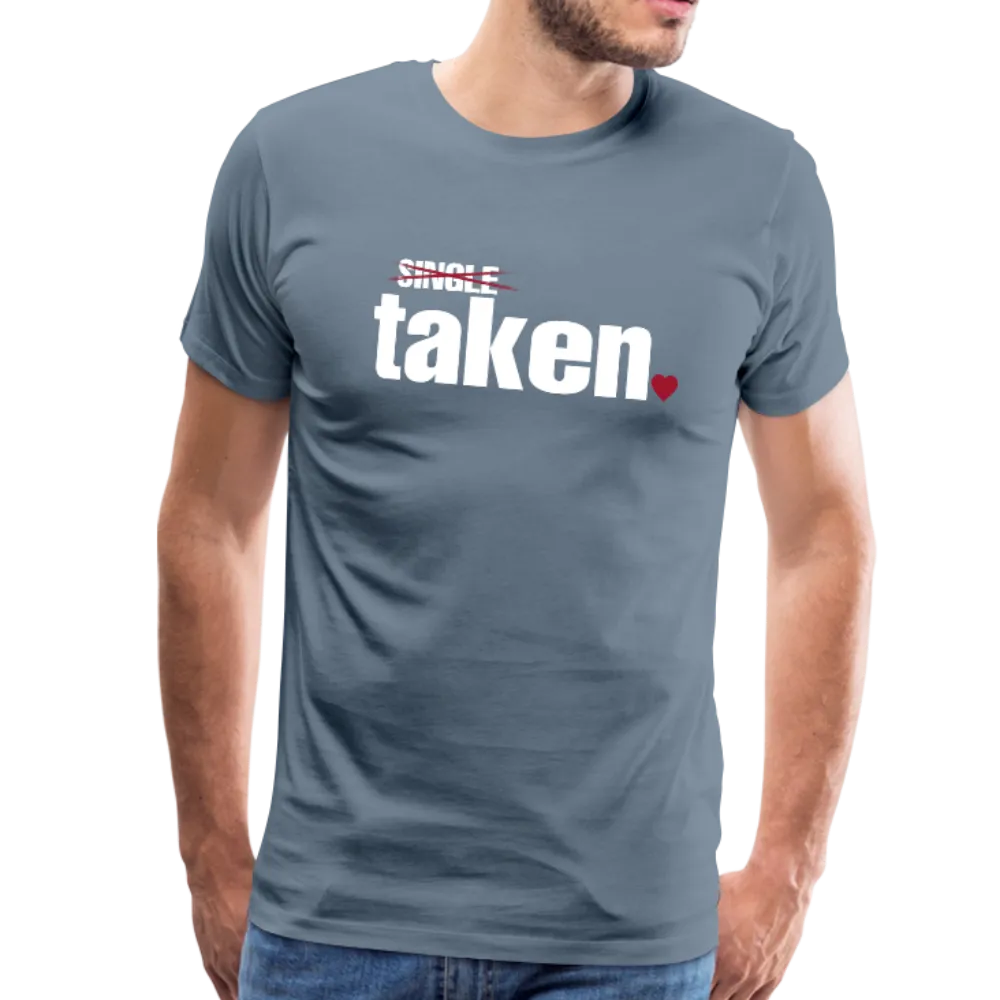 Taken Valentines Men's Premium T-Shirt (CK1681U)
