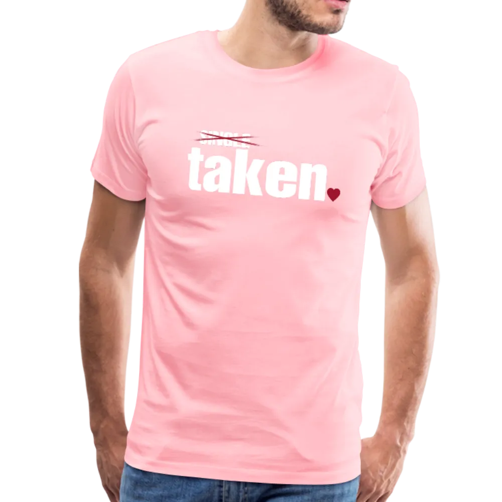 Taken Valentines Men's Premium T-Shirt (CK1681U)