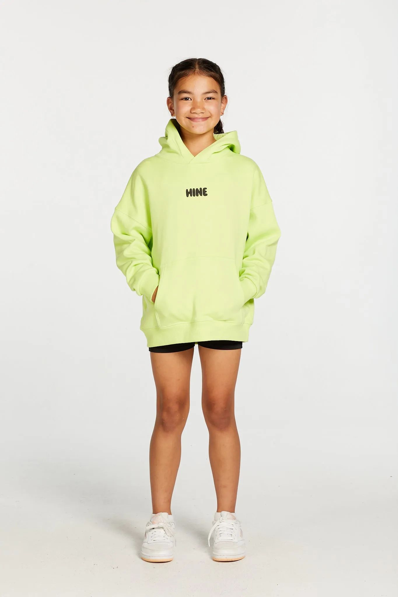 TAMARIKI HOODIE LIME