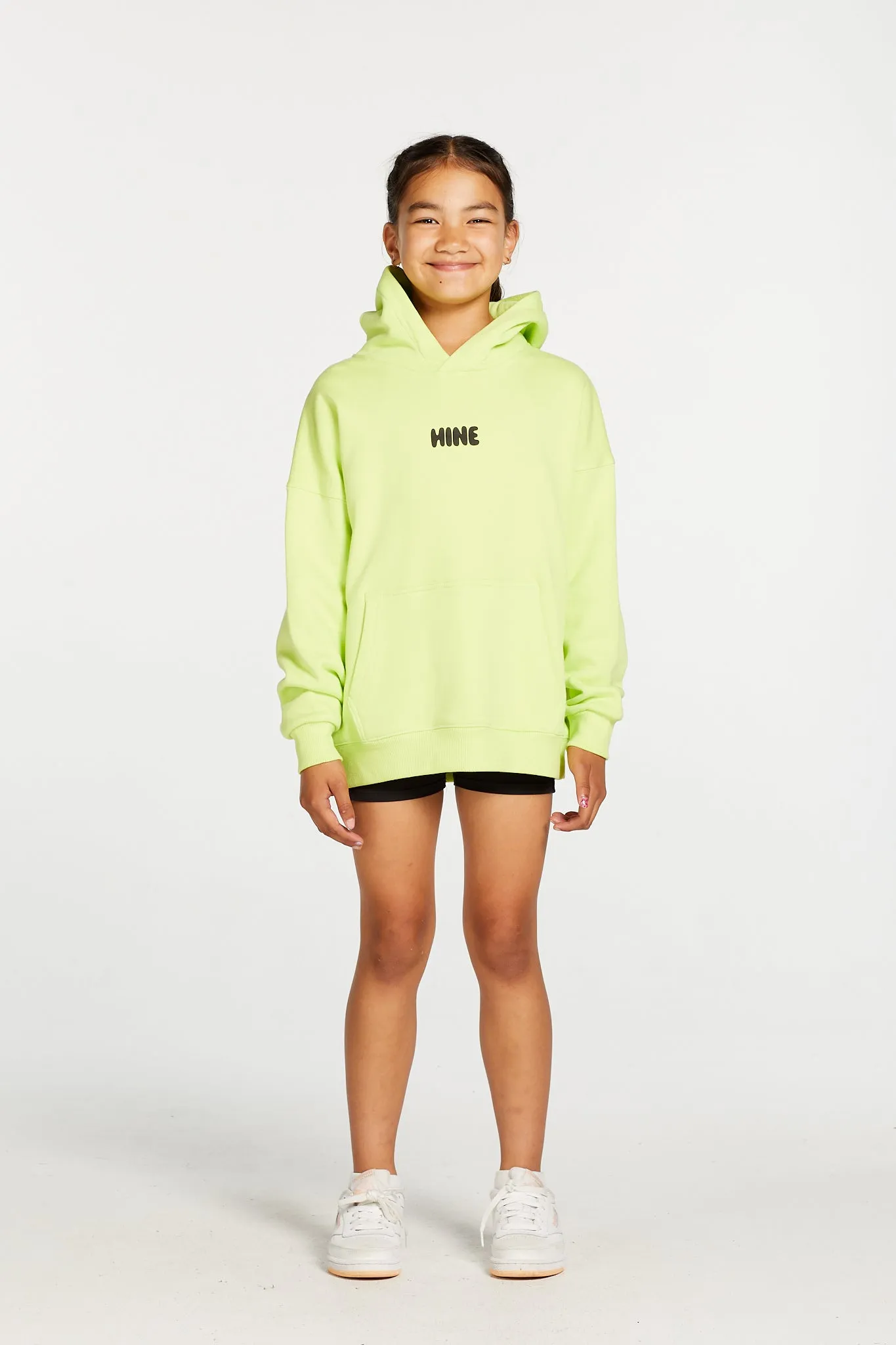 TAMARIKI HOODIE LIME