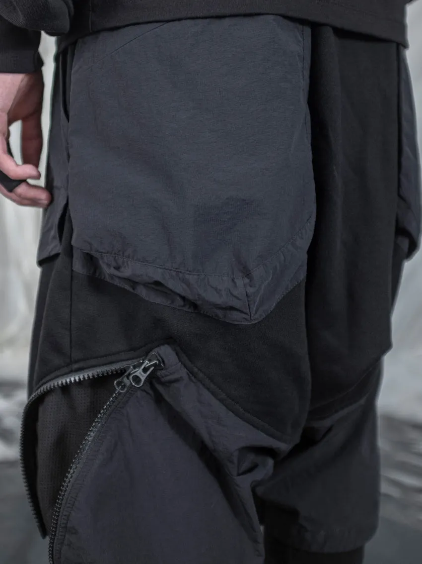 TBN Side Zipper Loose Shorts