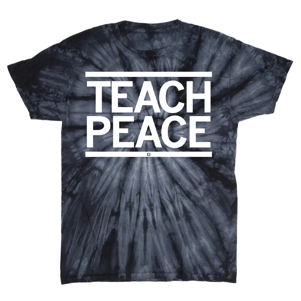 Teach Peace Tie Dye