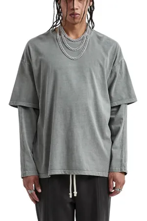 The A.A.Y Urban Faux-Layered Longsleeve