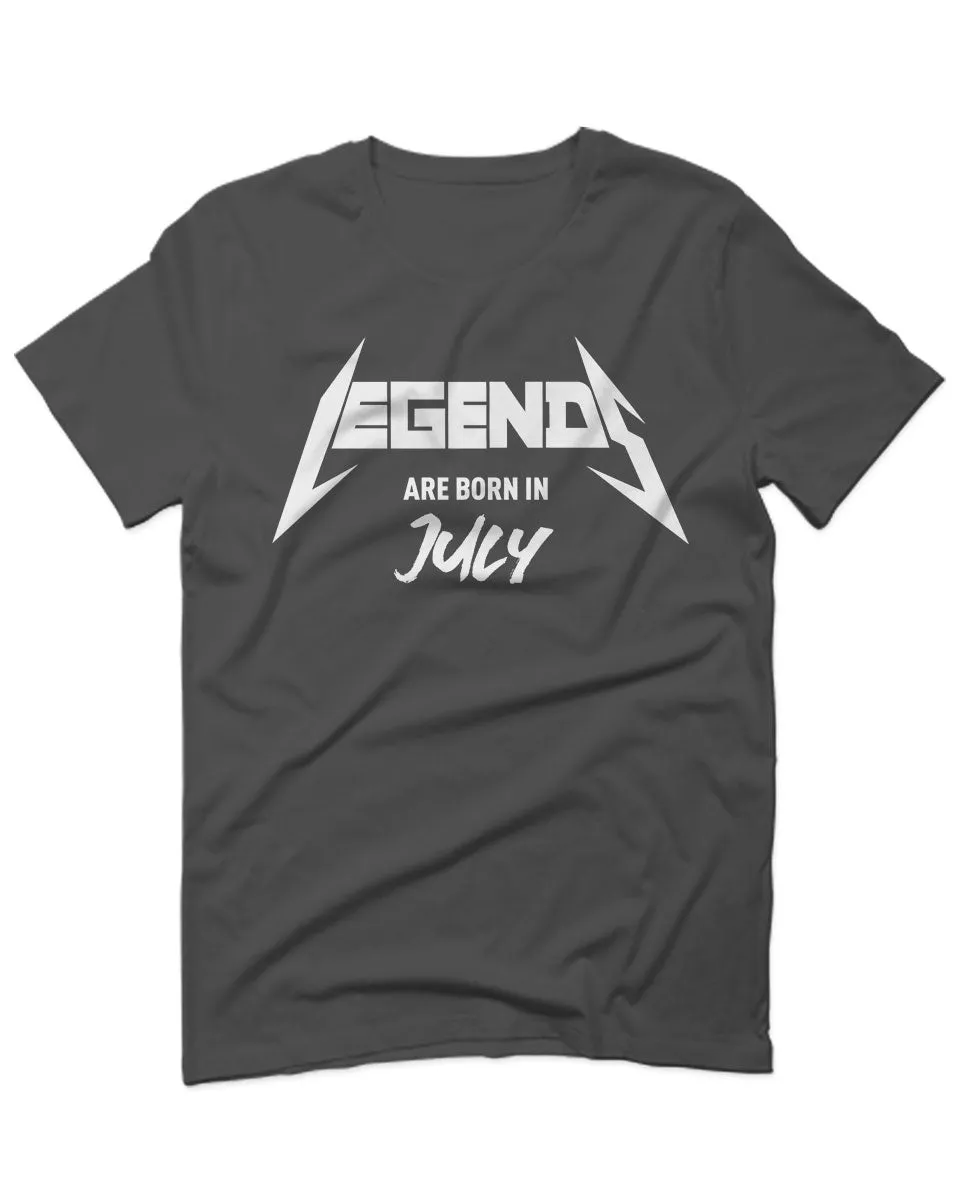 The Best Birthday Gift Legends are Born in July For men T Shirt