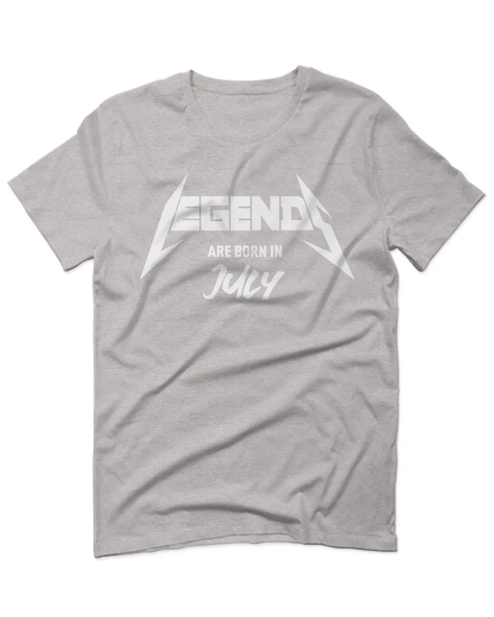 The Best Birthday Gift Legends are Born in July For men T Shirt
