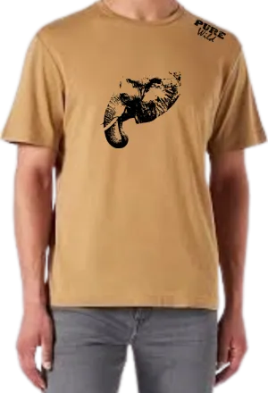 The Elephant Head T-Shirt For A Real Man