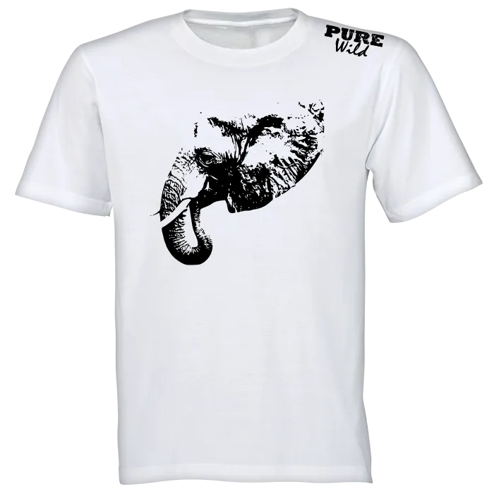 The Elephant Head T-Shirt For A Real Man