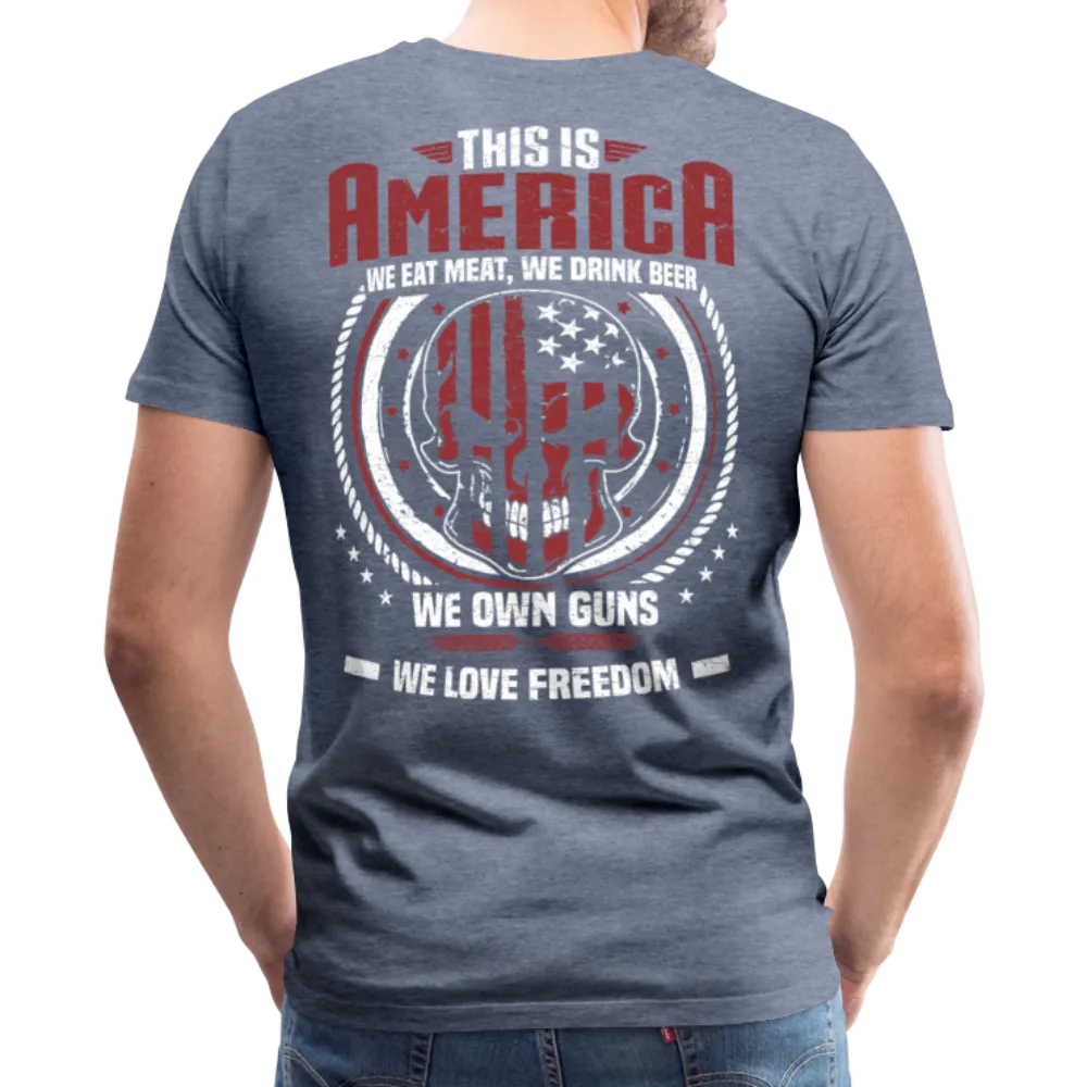 This is America Men's Premium T-Shirt (CK3598)