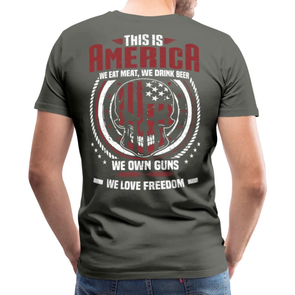 This is America Men's Premium T-Shirt (CK3598)