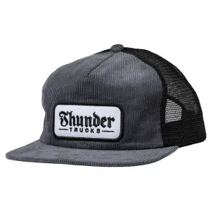 Thunder - Script Patch Snapback Charcoal