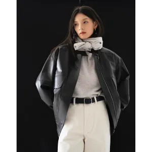 Timeless Lambskin Leather Jacket