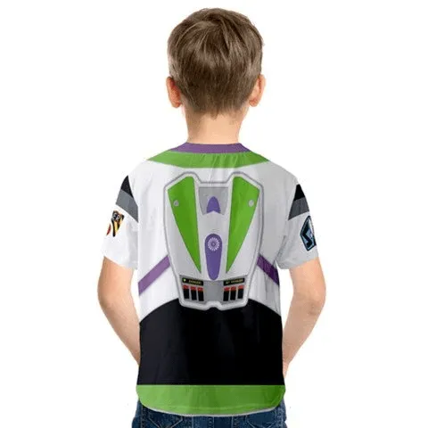 Toy story Buzz Lightyear tee Costume for kids Tshirt QT305320