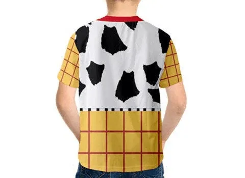 Toy story Woody Kid Tshirt Birthday Costume Halloween