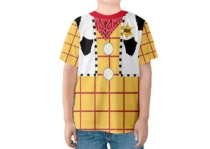 Toy story Woody Kid Tshirt Birthday Costume Halloween