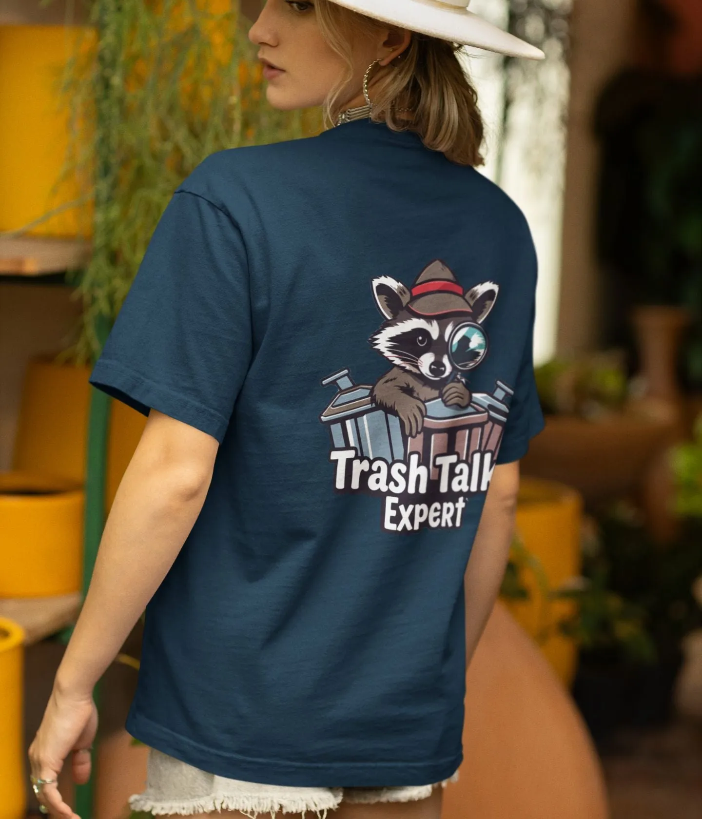 Trash Talk Expert - Oversized Classic T-Shirt - Dark