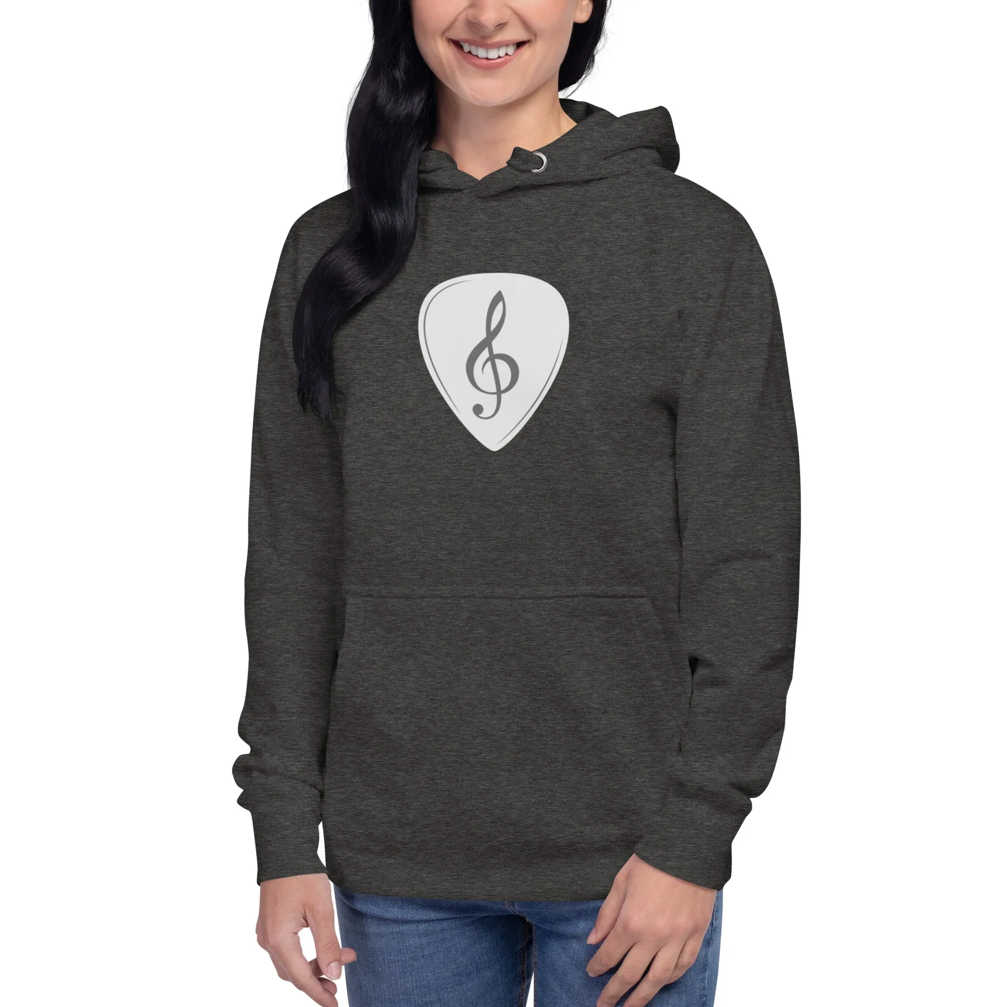 Treble Clef Pick Hoodie